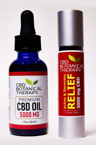 5000 mg tincture & RELIEF Cream Bundle